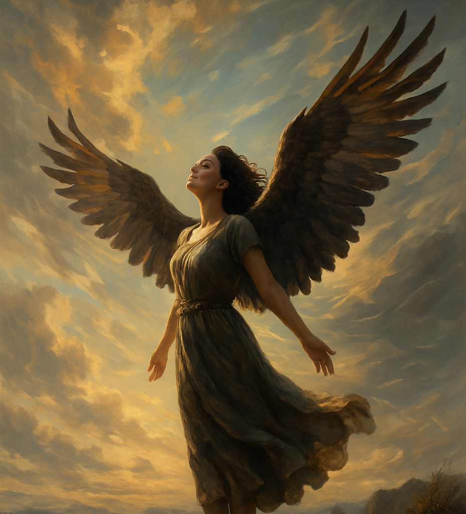 THE SOARING OF A MAN