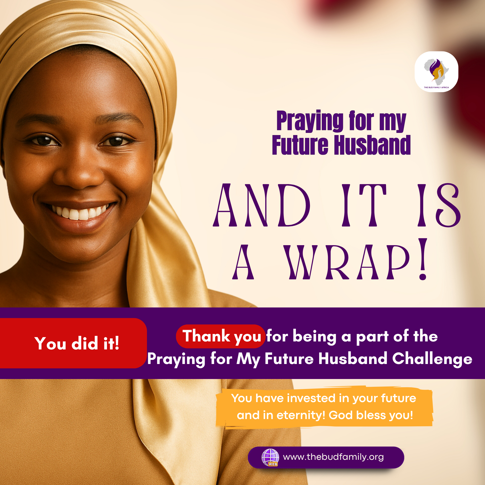 PRAYING FOR MY FUTURE HUSBAND DAY 29