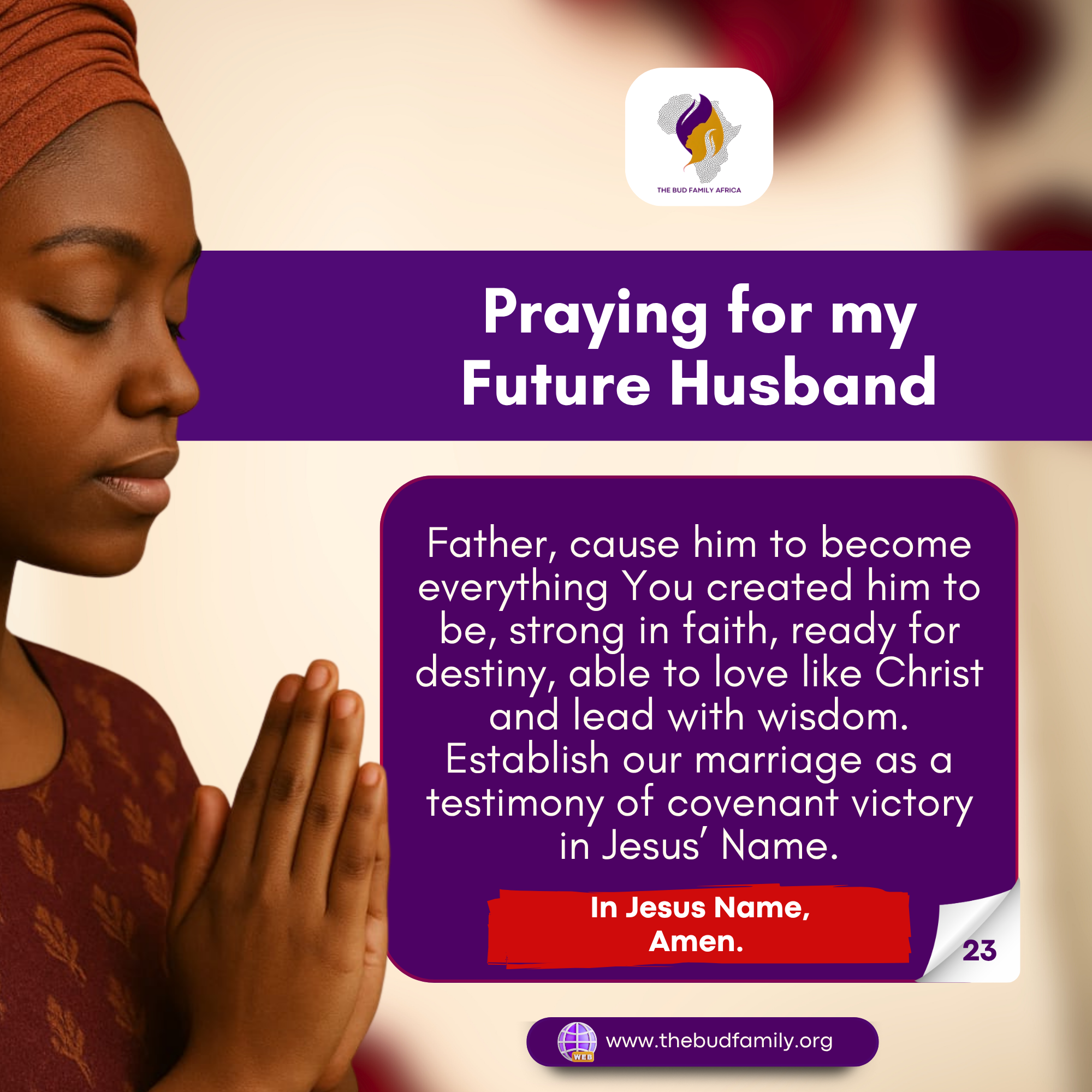 PRAYING FOR MY FUTURE HUSBAND (3)