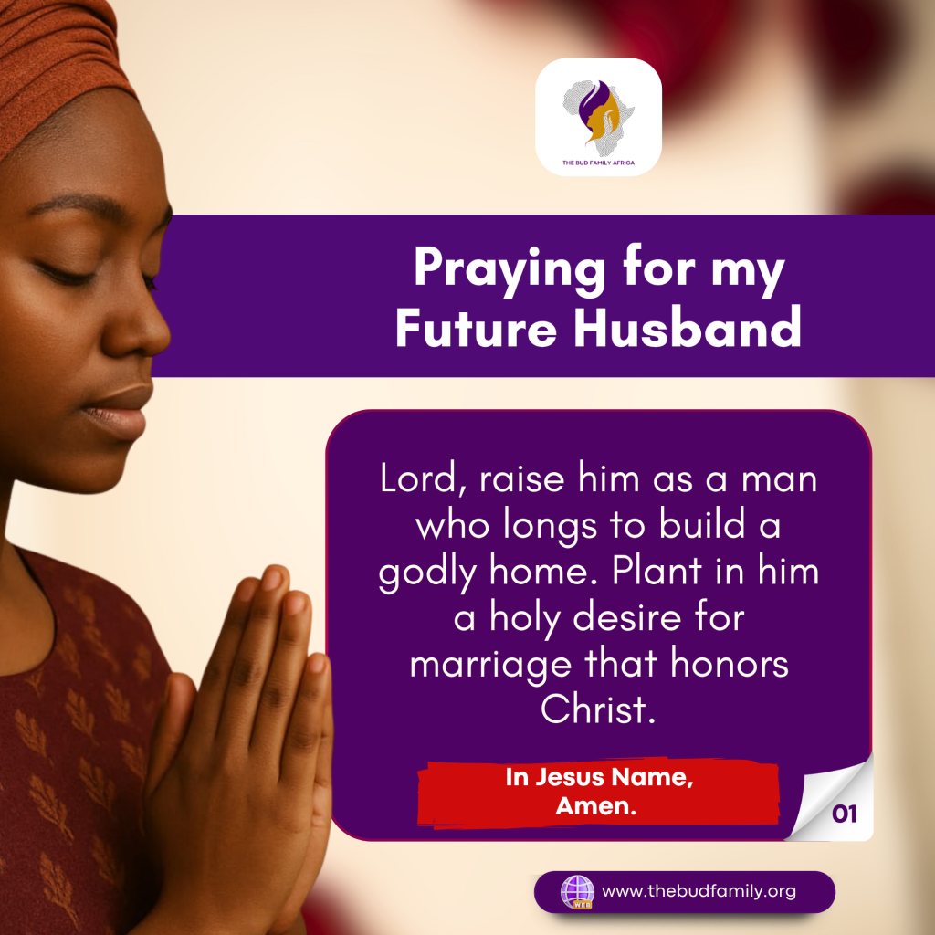 Prayer for my Future Husband BUD