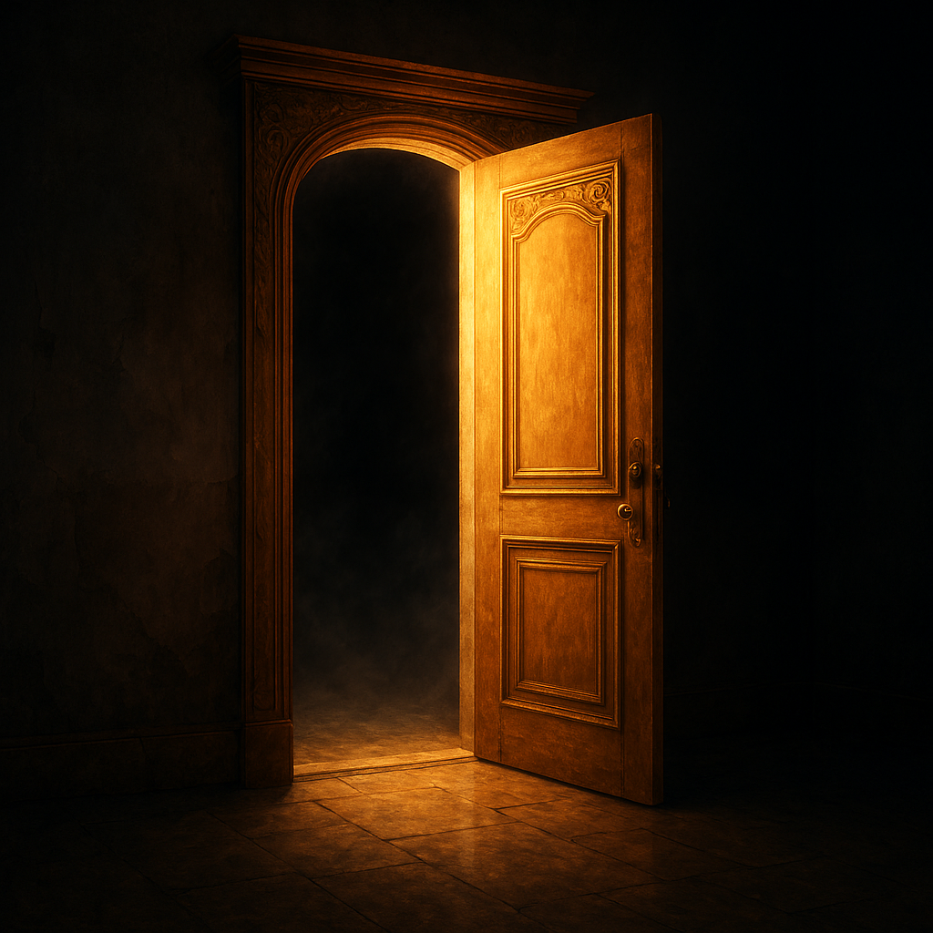 BEWARE OF OPEN DOORS!
