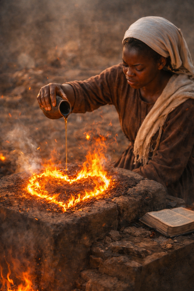 Love keeps the fire burning Love keeps the fire burning