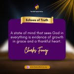 Grow in Thankfulness