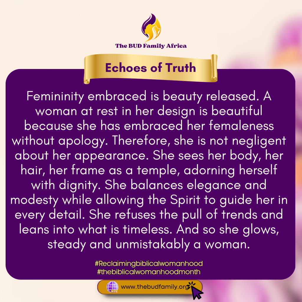 Femininity Embraced Is Beauty Released