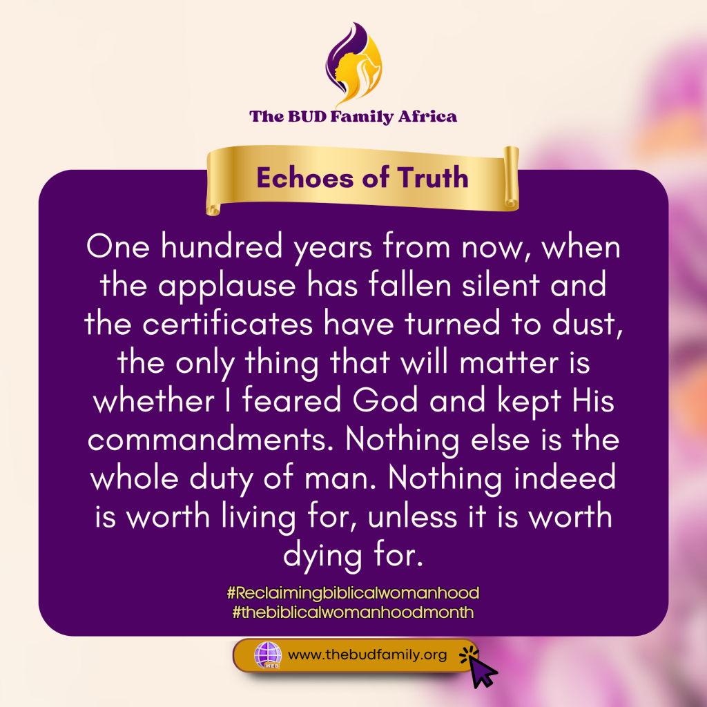 The Eternal Weight of Obedience