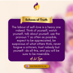 The Labour of Self Love