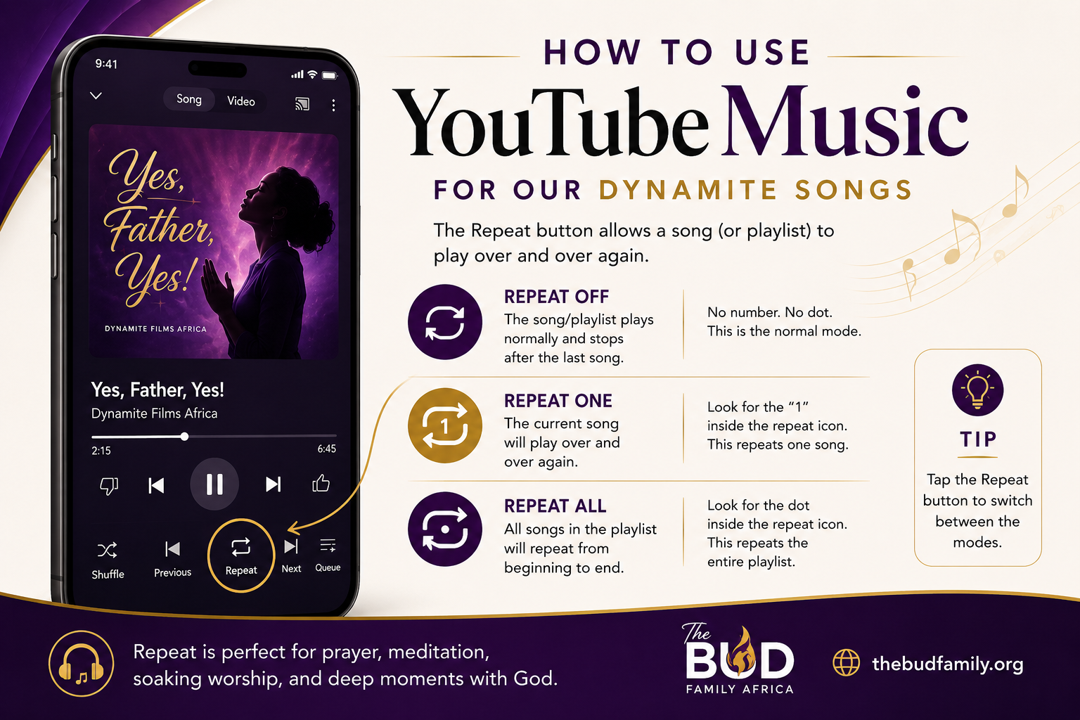 How to Use YouTube Music for Dynamite Films Africa Songs