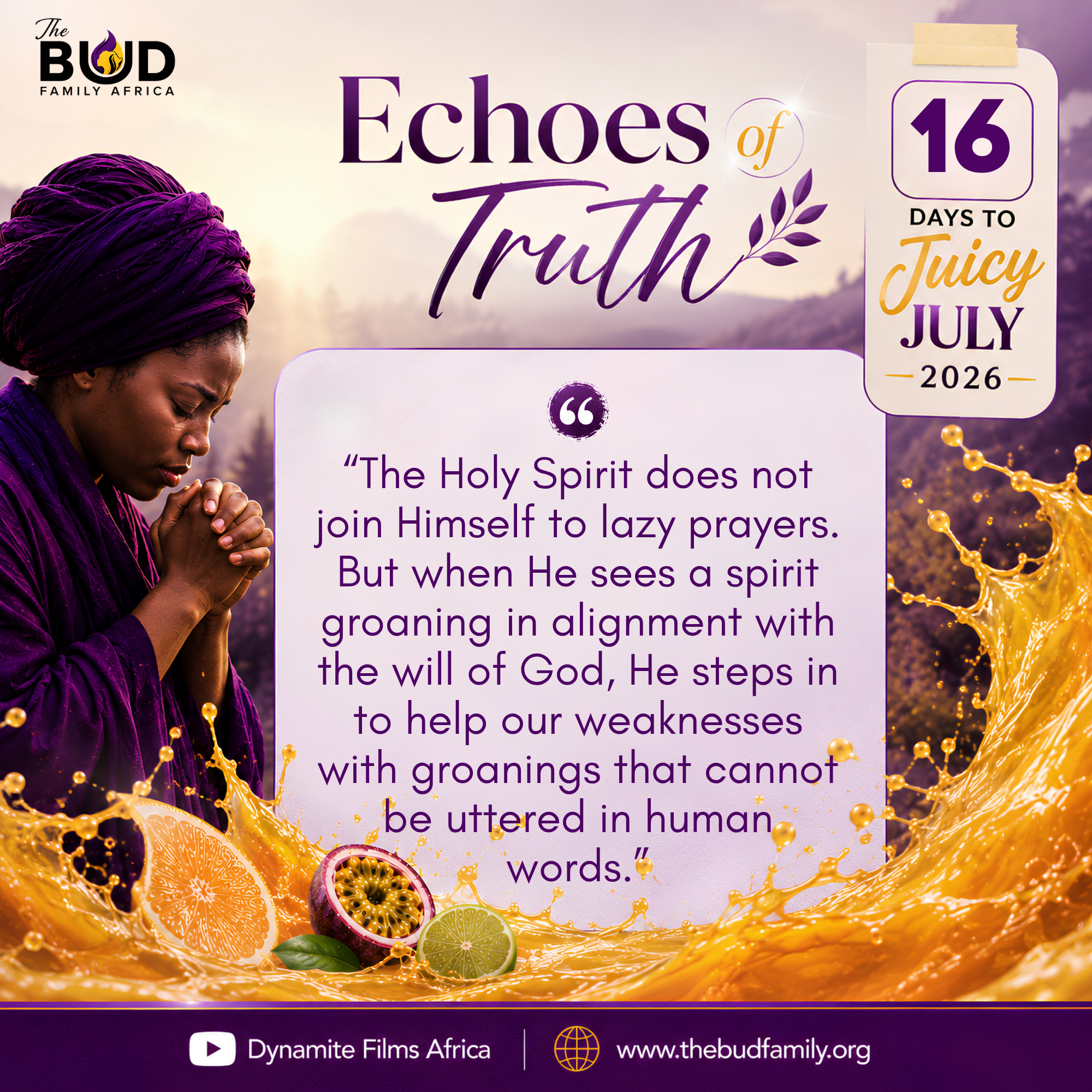 THE PRAYERS THE HOLY SPIRIT HELPS